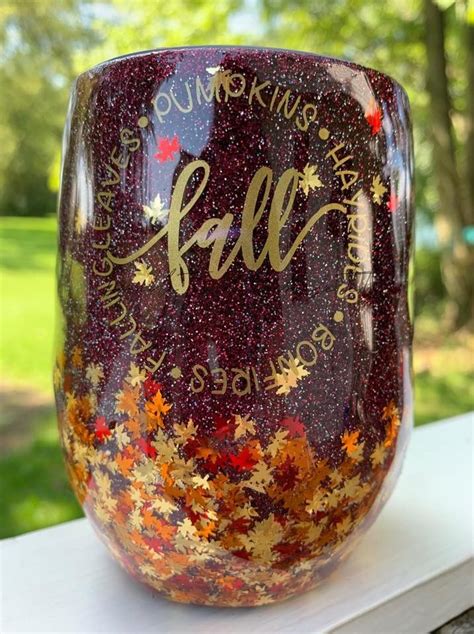 fall epoxy tumbler ideas